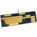 Rapoo V500PRO Yellow-Blue Backlit Gaming Mechanical Keyboard